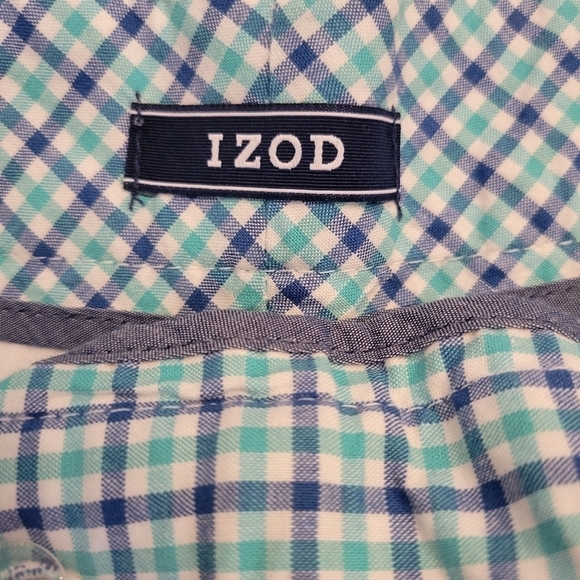 NWT Izod Bar Harbor Gingham Shorts Size 6 - Picture 3 of 4